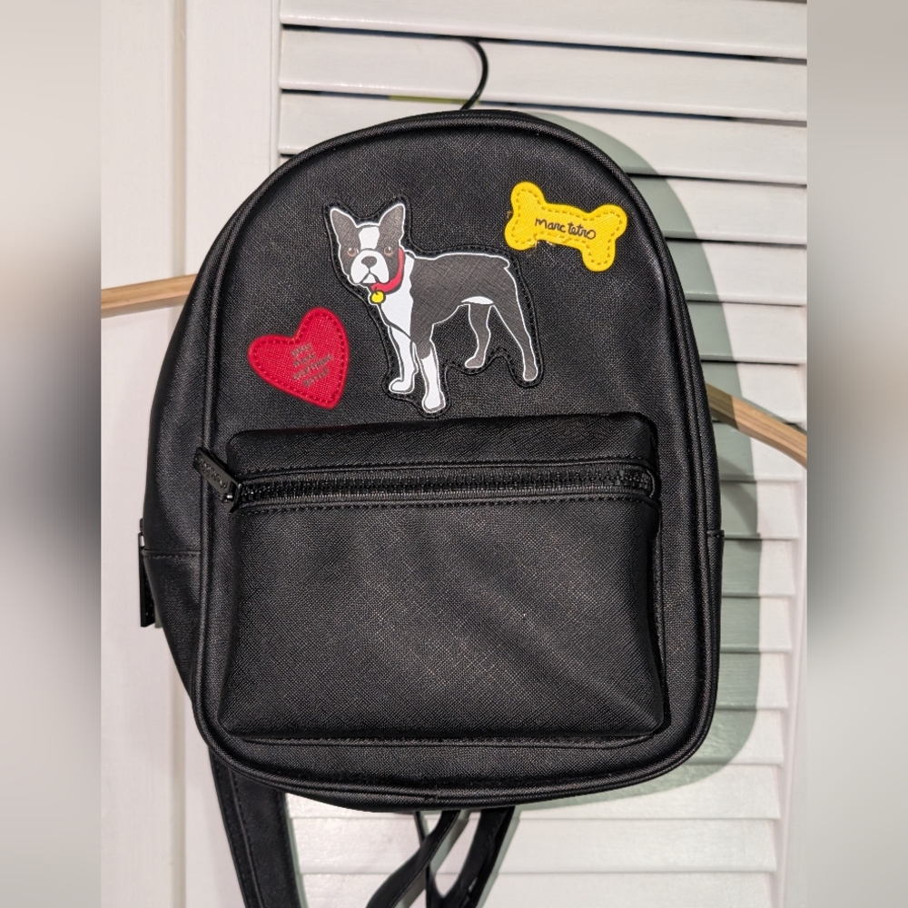 Marc Tetro Boston Terrier Mini Backpack